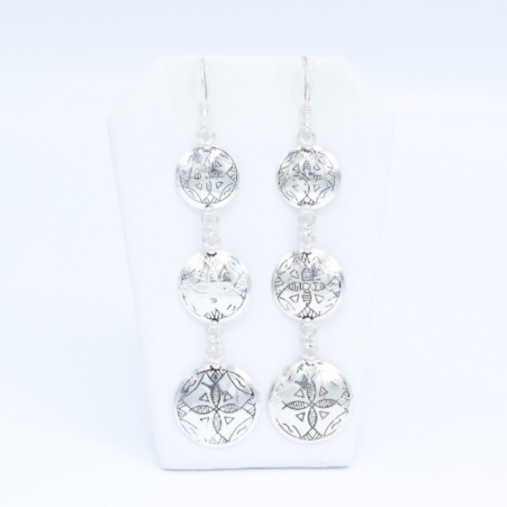 HP 🎉Triple Drop Berber Dangles SP0109 - Picture 3 of 6
